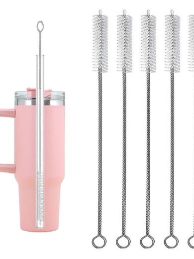 Straw Cleaning Brush (23 cm Length)