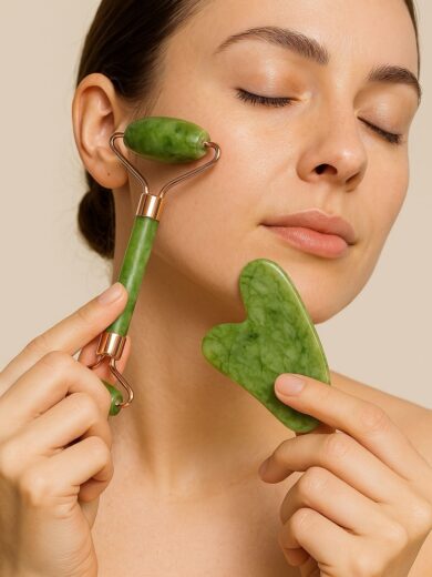 Jade Roller and Gua Sha