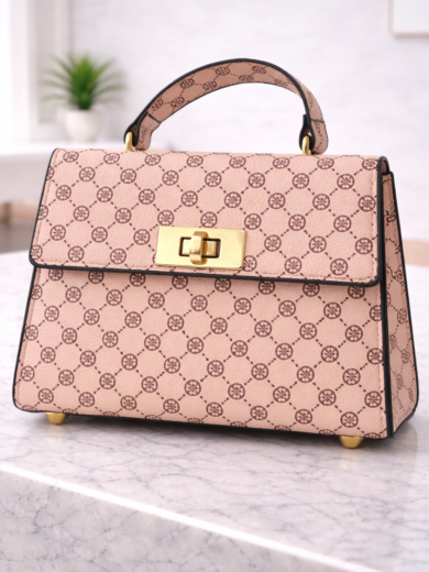 Signature Lock Satchel
