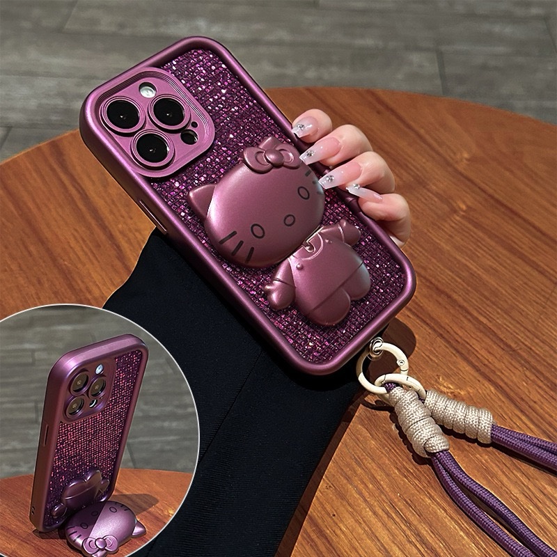 Rotating Cat Mirror Phonecase (preorder)