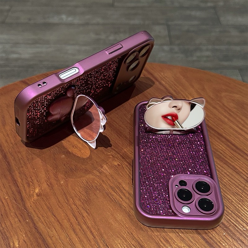 Rotating Cat Mirror Phonecase (preorder) - Image 2