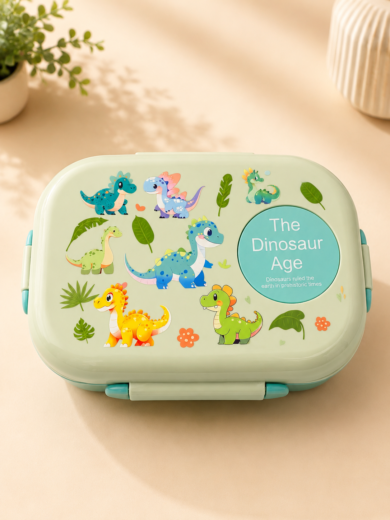 BPA Free The Dinosaur Age Bento Lunch Box
