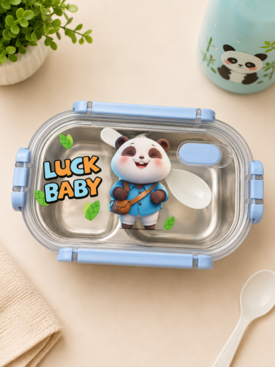 Luck Baby Stainless Steel Bento Lunch Box