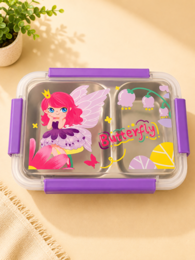 Butterfly Stainless Steel Bento Lunch Box