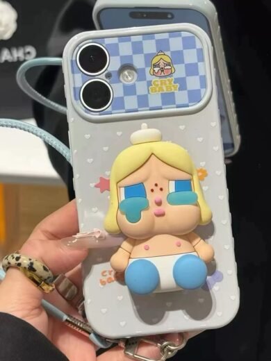 Bubbles CryBaby with Poppit iPhone case